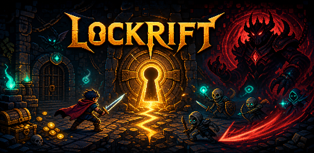 Lockrift Dungeon Rush key art